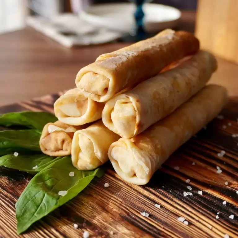 Блины с начинкой грибы-сыр зам.