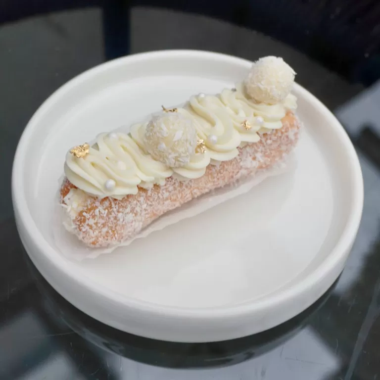 Десерт лимон-кокос 