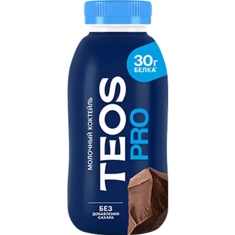 Молочный коктейль "Teos Pro" молочный шоколад 330 гр.