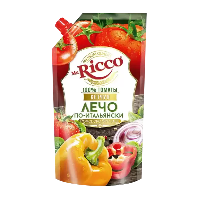Кетчуп "лечо по-итальянски" Ricco 
