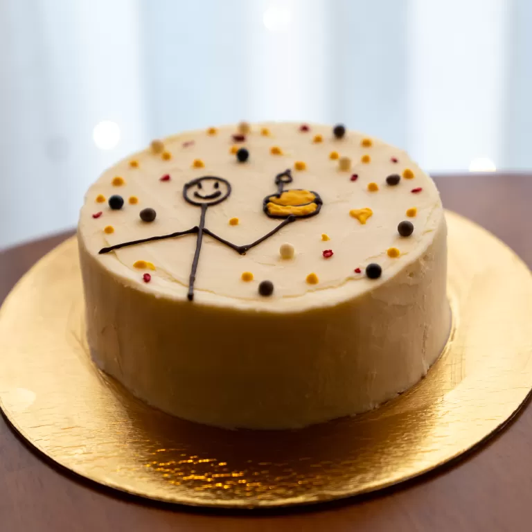 Бенто-торт морковный