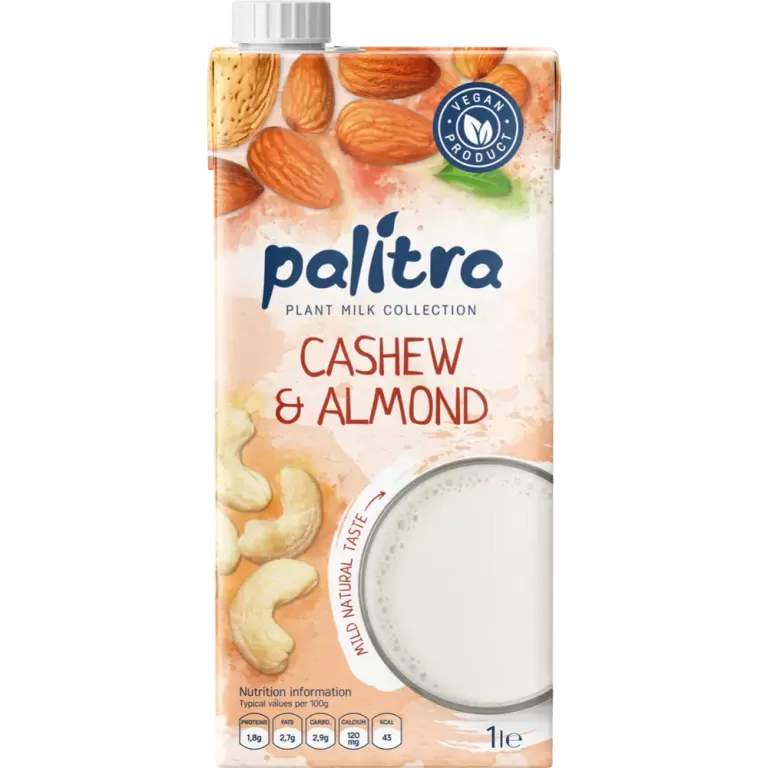 Напиток ореховый "Palitra" кешью-миндаль 1л.