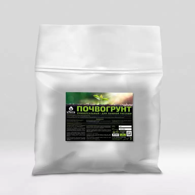 Почвогрунт "юТерра" универсальный 25 кг. (50 л.)