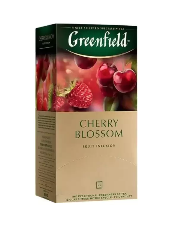 Чай черный "Greenfield" Черри Блоссом 