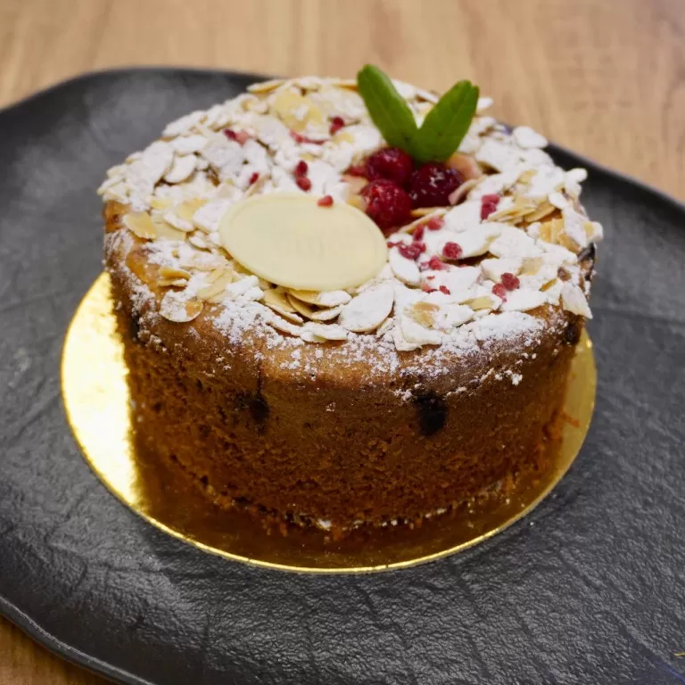 Пирог с малиной 