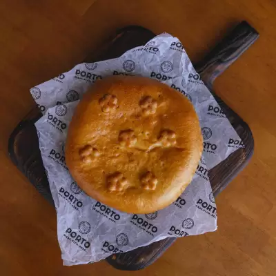 Пирог с яйцом и зеленым луком 