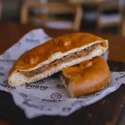 Пирог с капустой и грибами