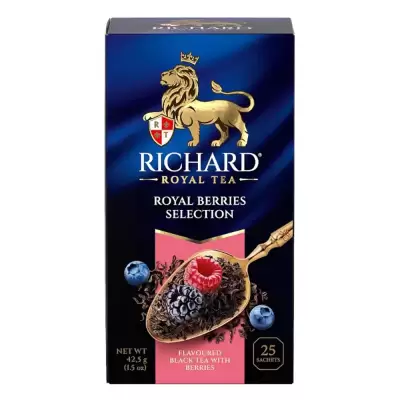 Чай черный "Richard" с аром., лесных ягод