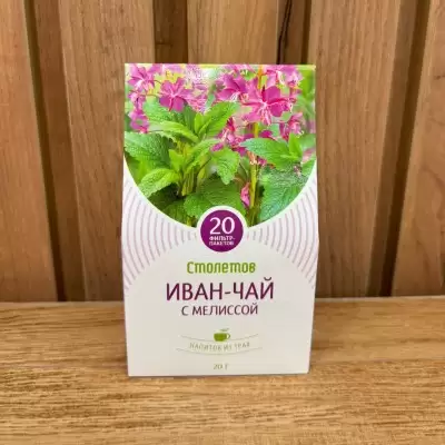 Напиток чайный "Столетов" иван-чай с мелиссой