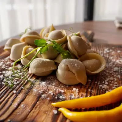 Пельмени с курицей зам. 