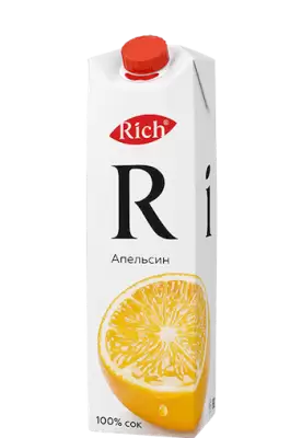 Сок Rich апельсин 1л