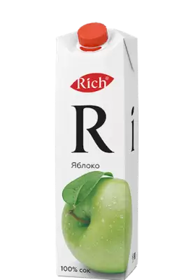 Сок Rich яблоко 1л