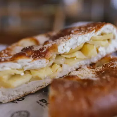 Пирог с яблоками 