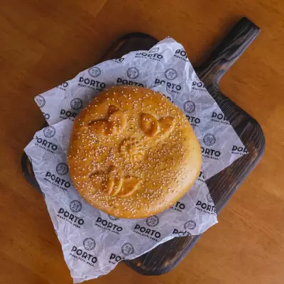 Пирог с цыпленком и соусом Бешамель