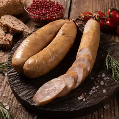 Колбаса фермерская из свинины  горячего копчения