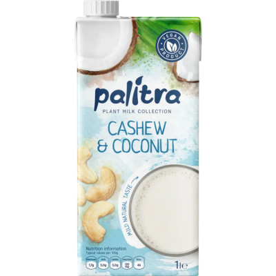 Напиток ореховый "Palitra" кешью-кокос 1л.