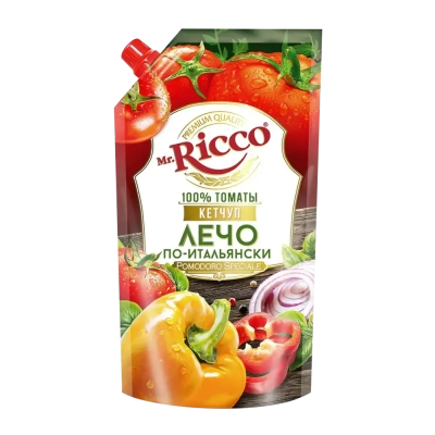 Кетчуп "лечо по-итальянски" Ricco 