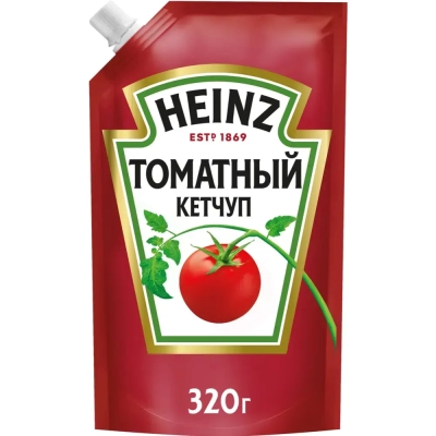 Кетчуп "HEINZ" то­мат­ный 320 гр.